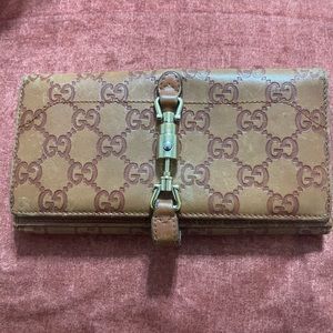 Gucci Guccissima Continental Bifold Wallet